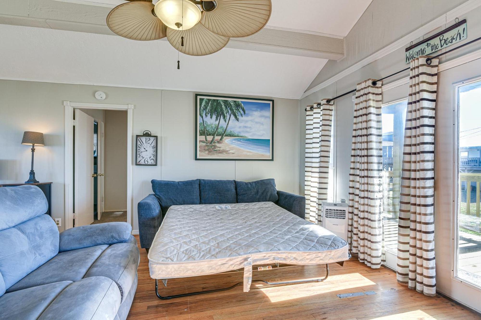 Second-Row Surfside Beach House Newly Renovated! 외부 사진
