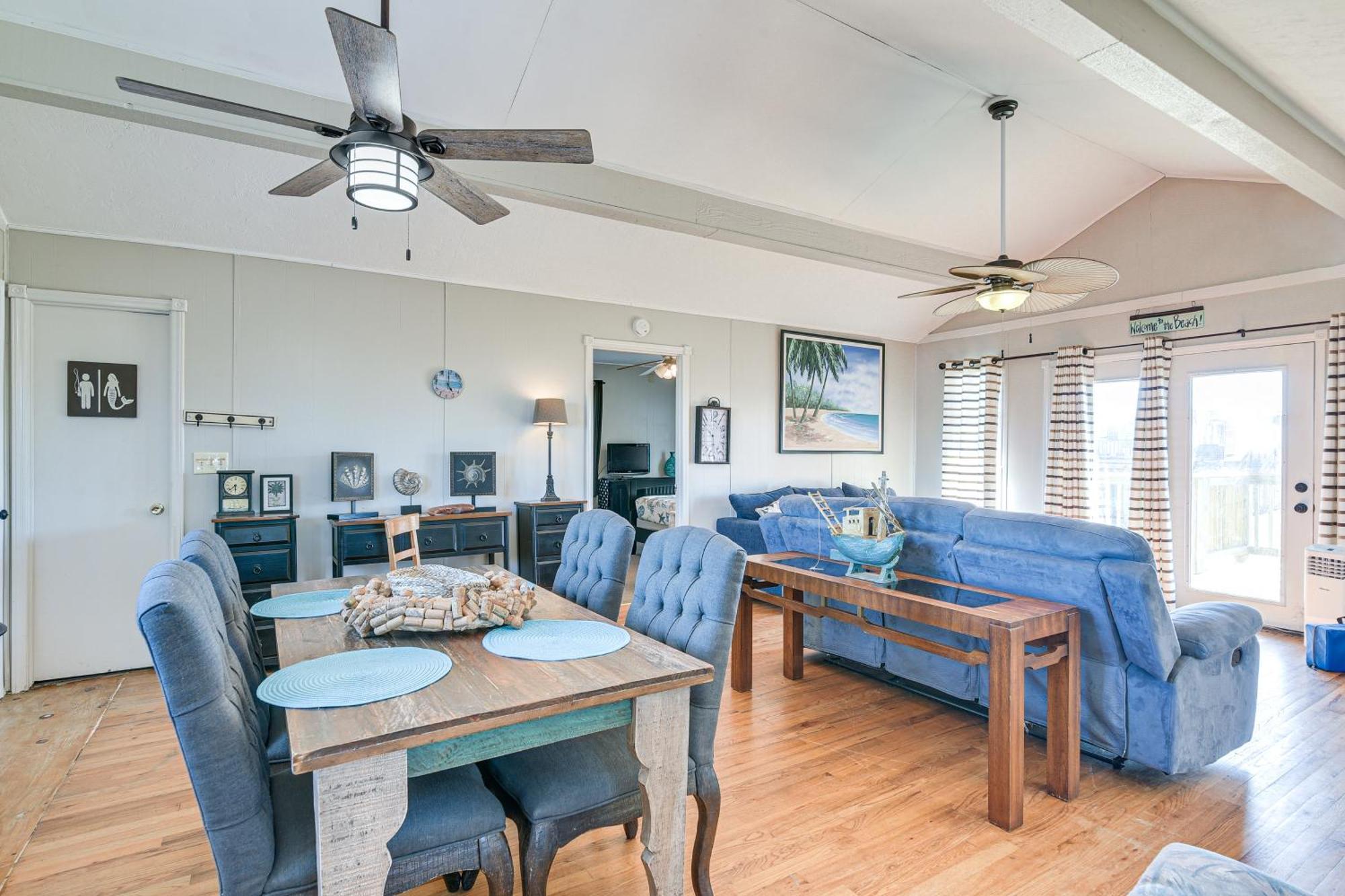 Second-Row Surfside Beach House Newly Renovated! 외부 사진
