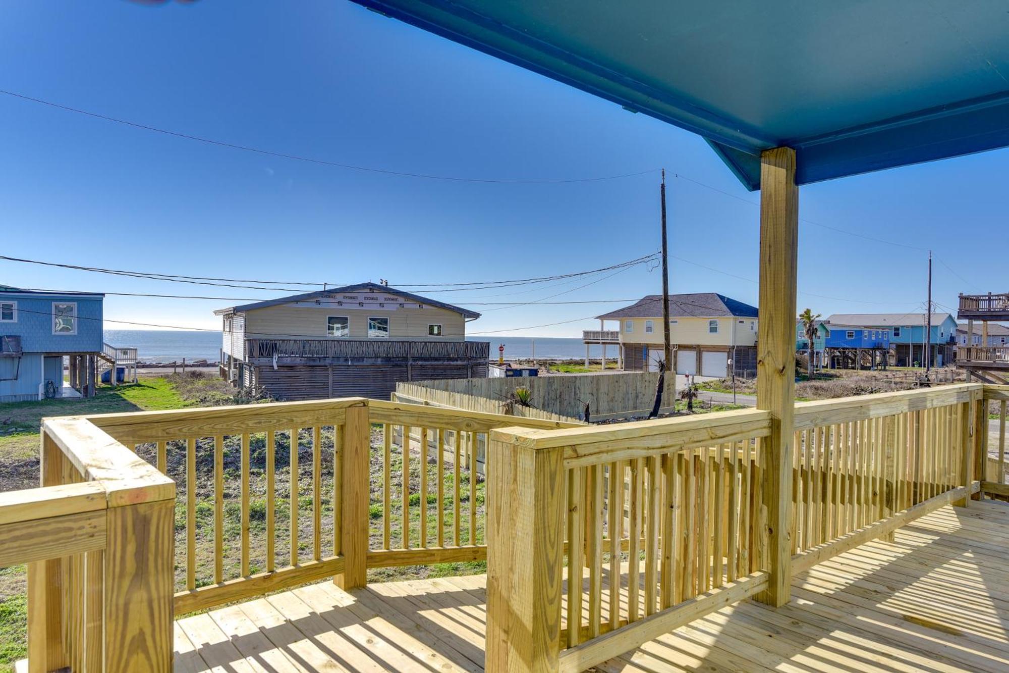 Second-Row Surfside Beach House Newly Renovated! 외부 사진