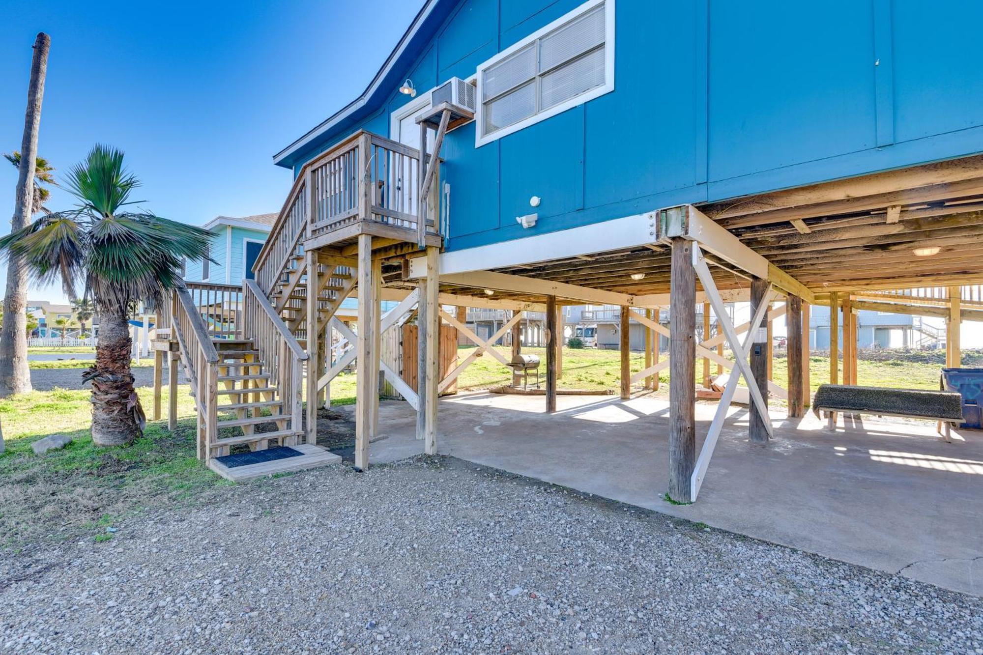 Second-Row Surfside Beach House Newly Renovated! 외부 사진